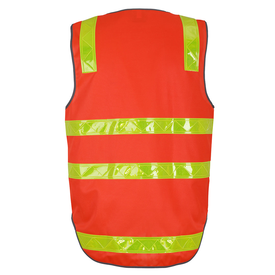 House of Uniforms The Vic Roads Day Night Zip Safety Vest | Adults Jbs Wear 