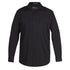 House of Uniforms The Epaulette Shirt | Short & Long Sleeve | Adults Jbs Wear Black