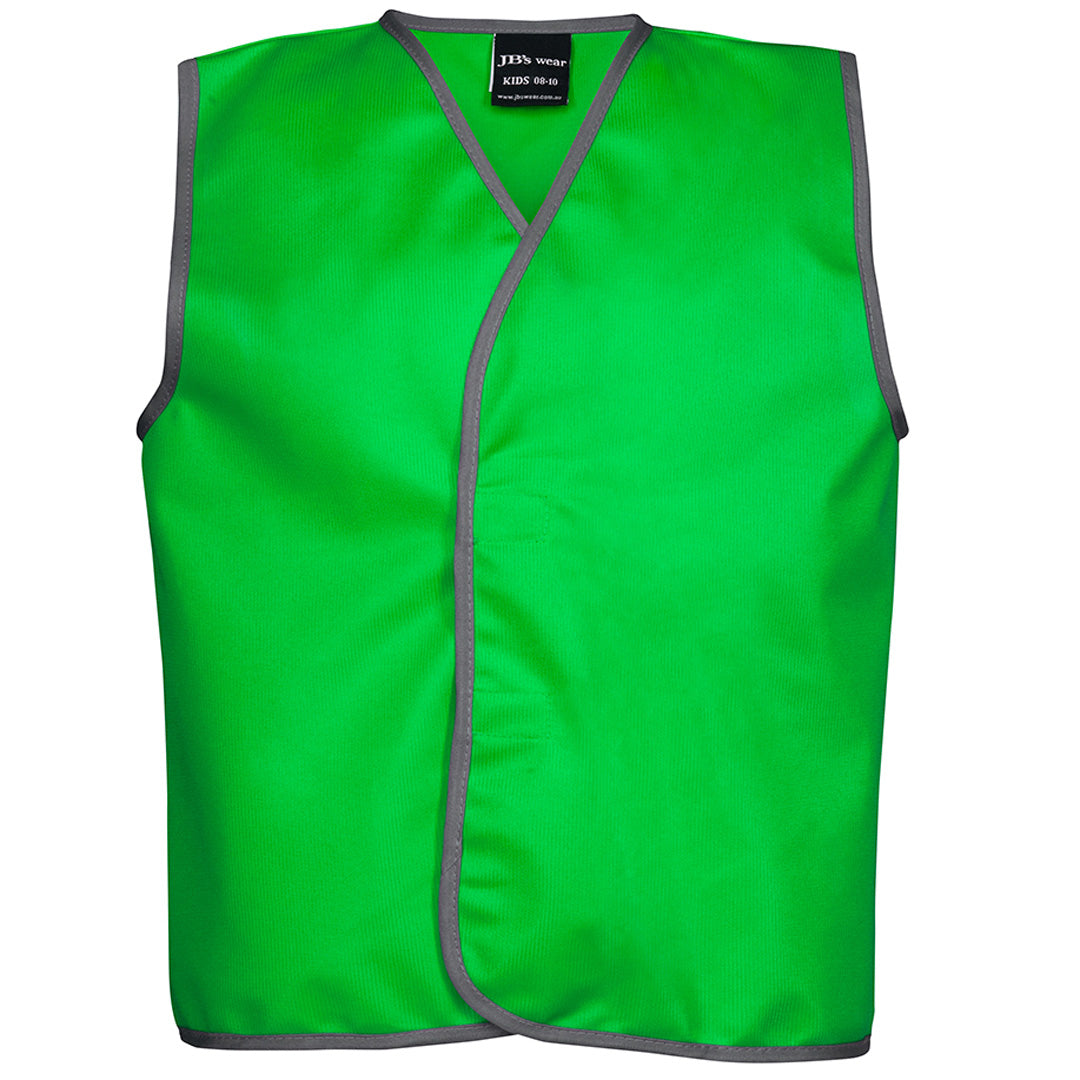 House of Uniforms The Tricot Safety Vest | Kids Jbs Wear Green