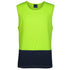 House of Uniforms The Hi Vis Muscle Singlet | Adults Jbs Wear Lime/Navy