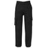 House of Uniforms The Mercerised Multi Pocket Pant | Mens Jbs Wear Black
