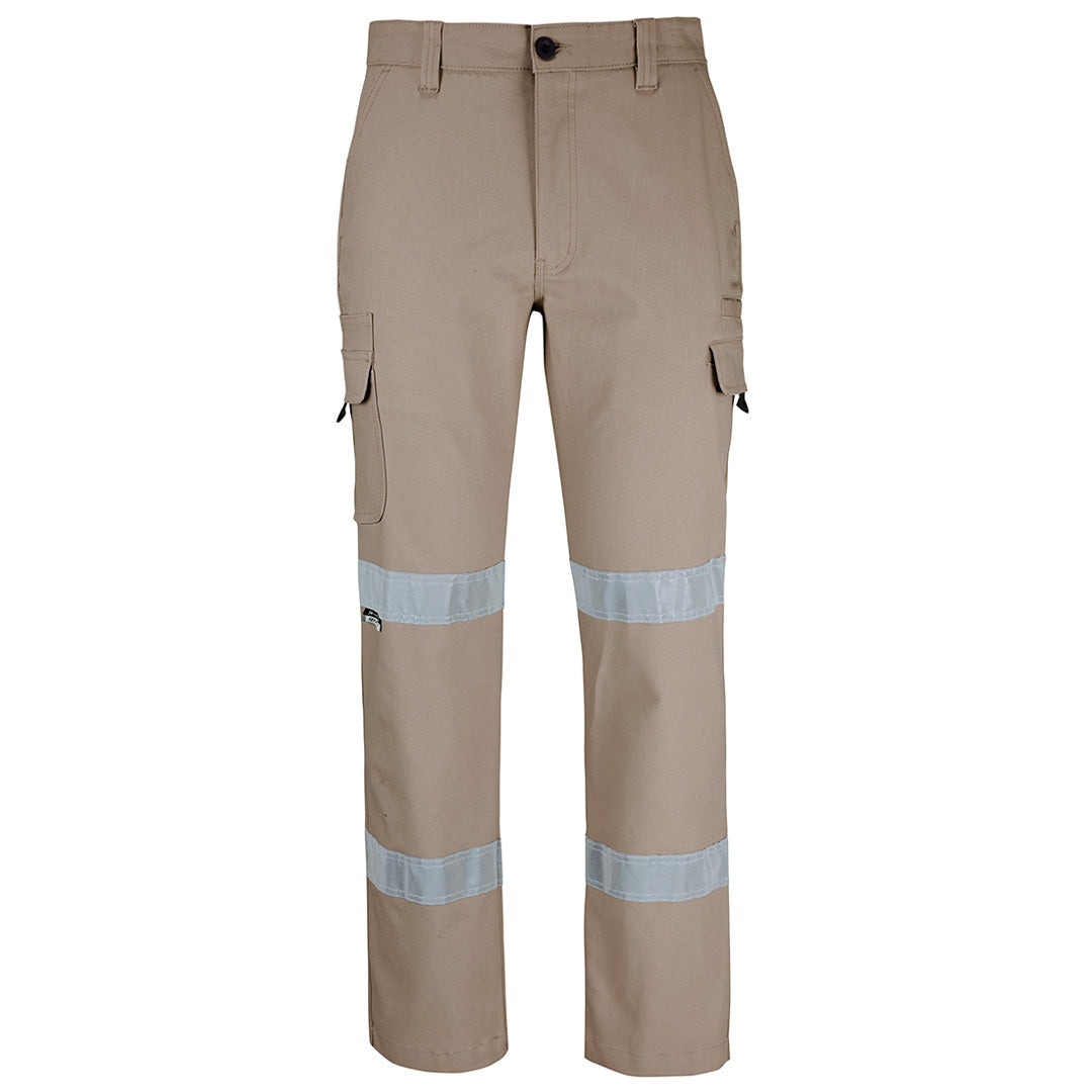 House of Uniforms The Taped Multi Pocket Stretch Canvas Pant | Mens Jbs Wear Taupe