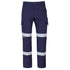 House of Uniforms The Taped Multi Pocket Stretch Canvas Pant | Mens Jbs Wear Navy