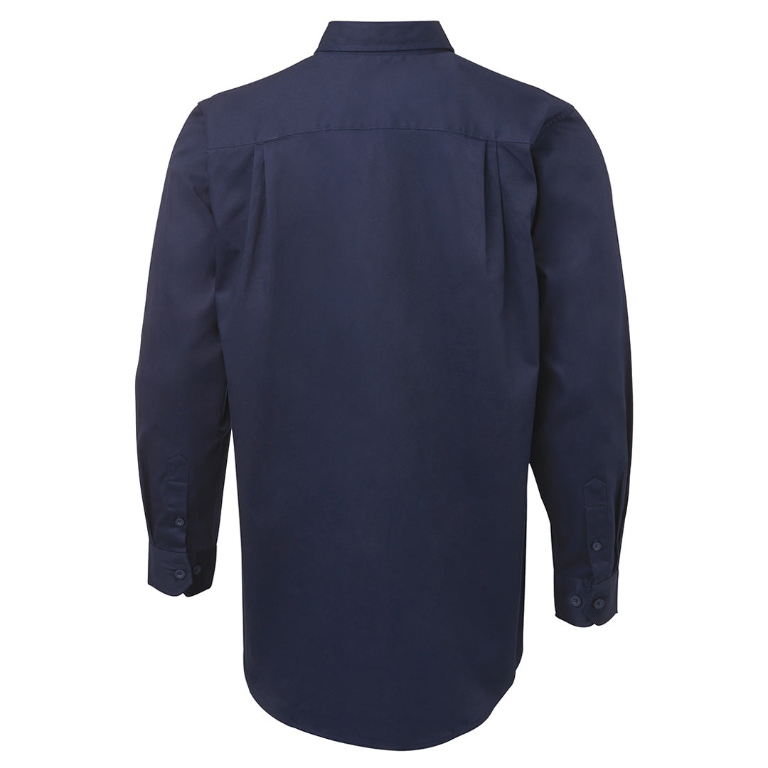 House of Uniforms The 190g Drill Work Shirt | Adults | Long Sleeve Jbs Wear 