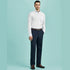 House of Uniforms The Cool Stretch Flat Front Pant | Mens Biz Corporates 