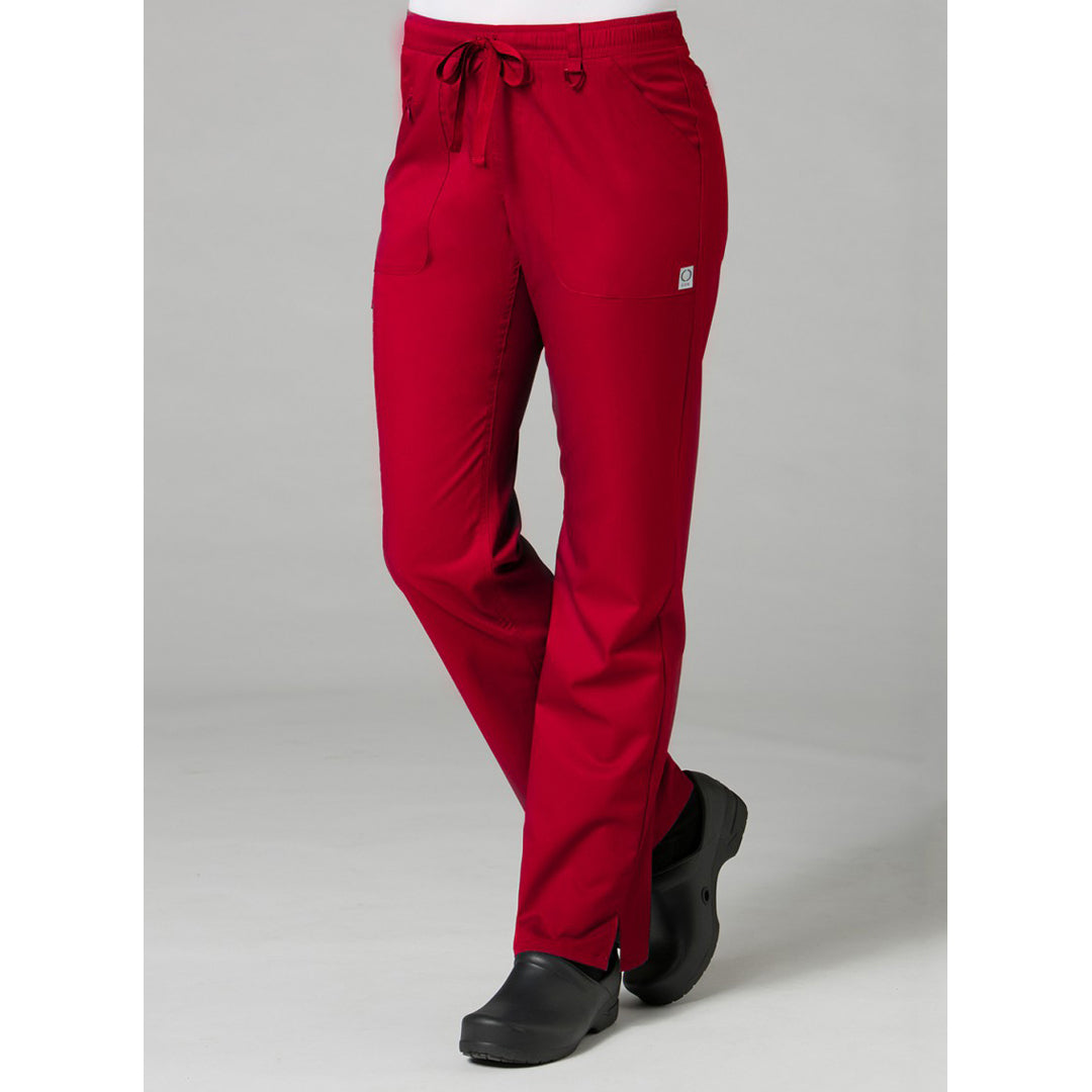 House of Uniforms The EON Active Cargo Scrub Pant | Ladies | Tall Maevn Red
