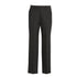 House of Uniforms The Cool Wool Flat Front Pant | Mens Biz Corporates Charcoal