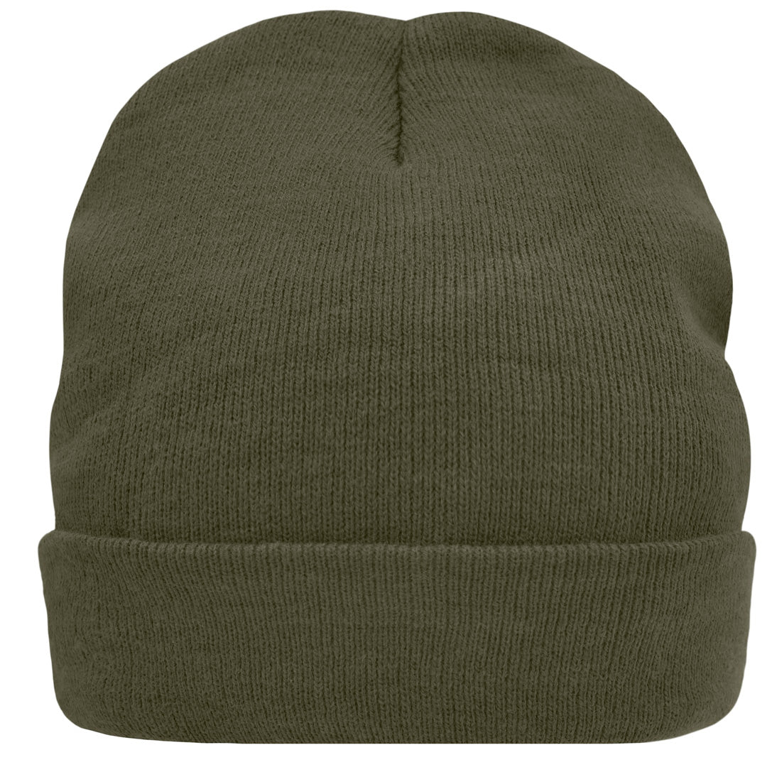 House of Uniforms The Heavy Duty Thinsulate Beanie | Unisex Myrtle Beach Olive