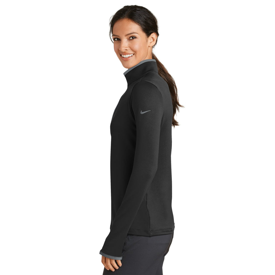 House of Uniforms The Dry Half Zip Cover Up | Ladies Nike 