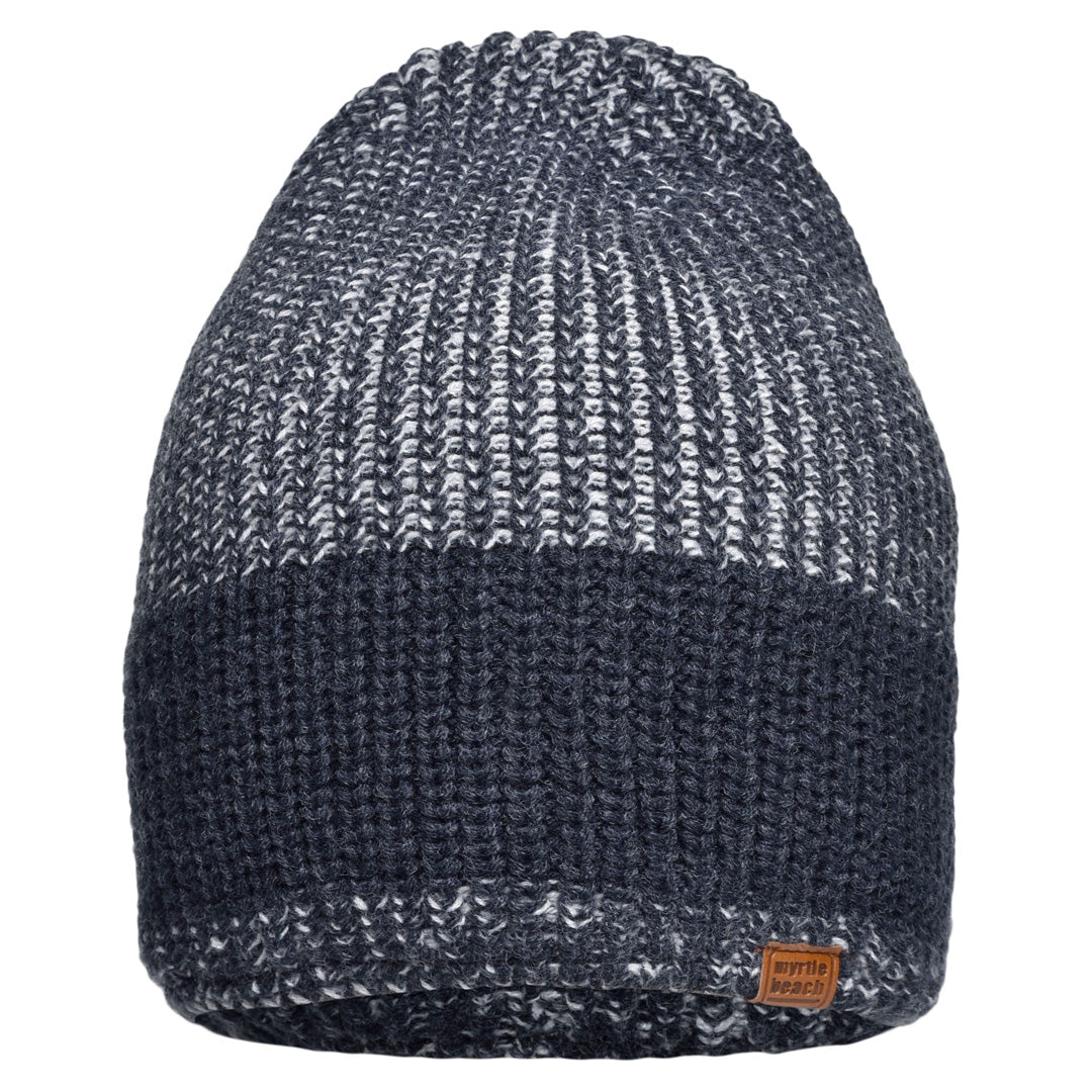 House of Uniforms The Urban Knitted Beanie | Unisex Myrtle Beach Navy