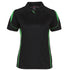 House of Uniforms The Bell Polo | Ladies | Short Sleeve Jbs Wear Black/Pea Green