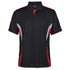 House of Uniforms The Cool Polo | Dark Colours | Short Sleeve | Adults Jbs Wear Black/Red
