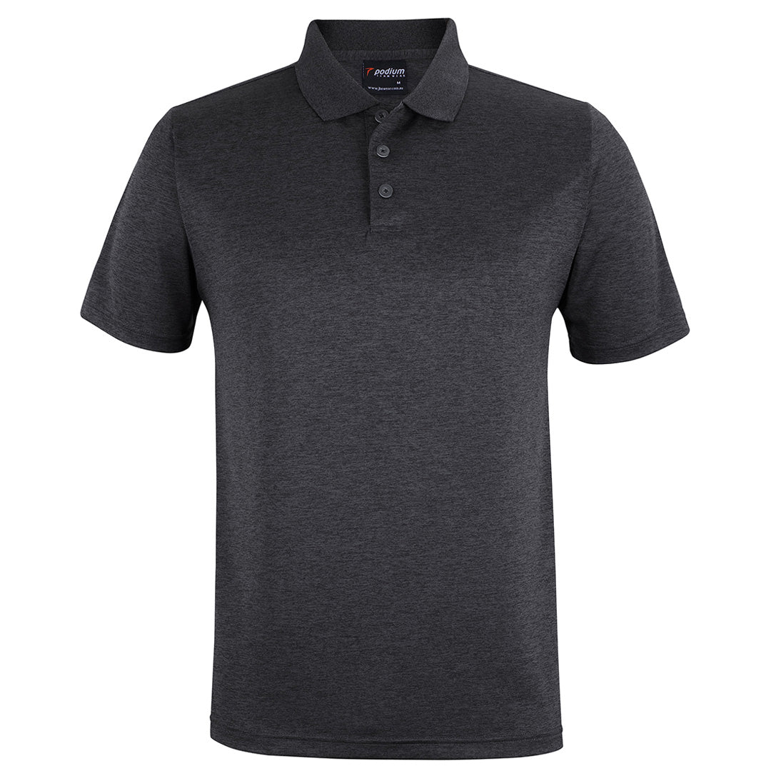 House of Uniforms The Cation Polo | Short Sleeve | Adults Jbs Wear Black Marle