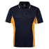 Contrast Poly Polo | Mens | Navy/Gold