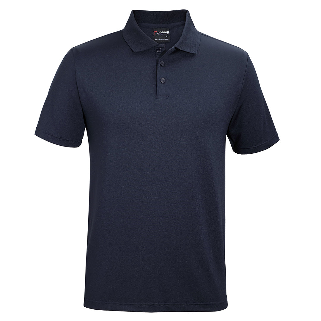House of Uniforms The Podium Stretch Polo | Short Sleeve | Adults Jbs Wear Navy