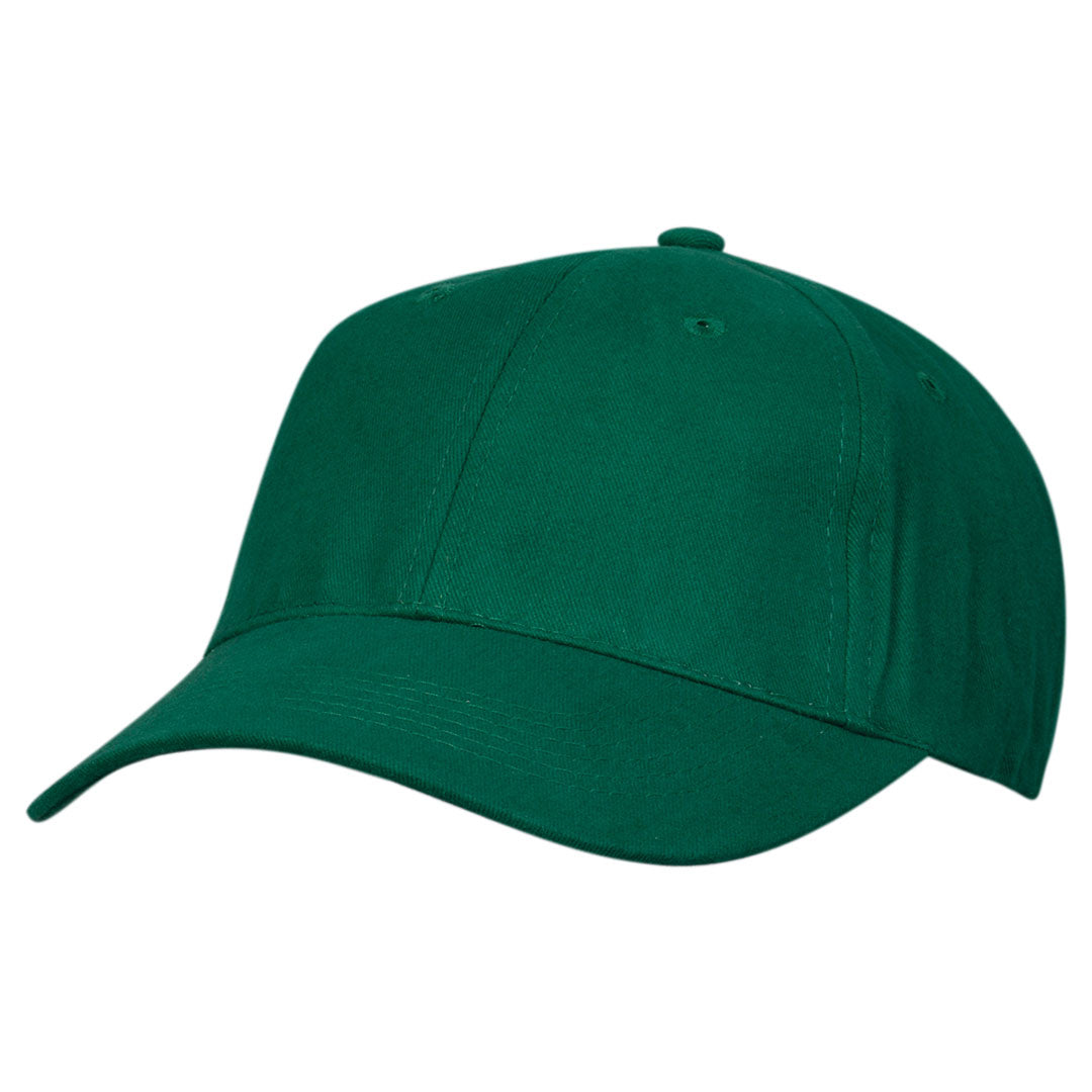 House of Uniforms The Premium Soft Cotton Cap | Adults Legend Emerald