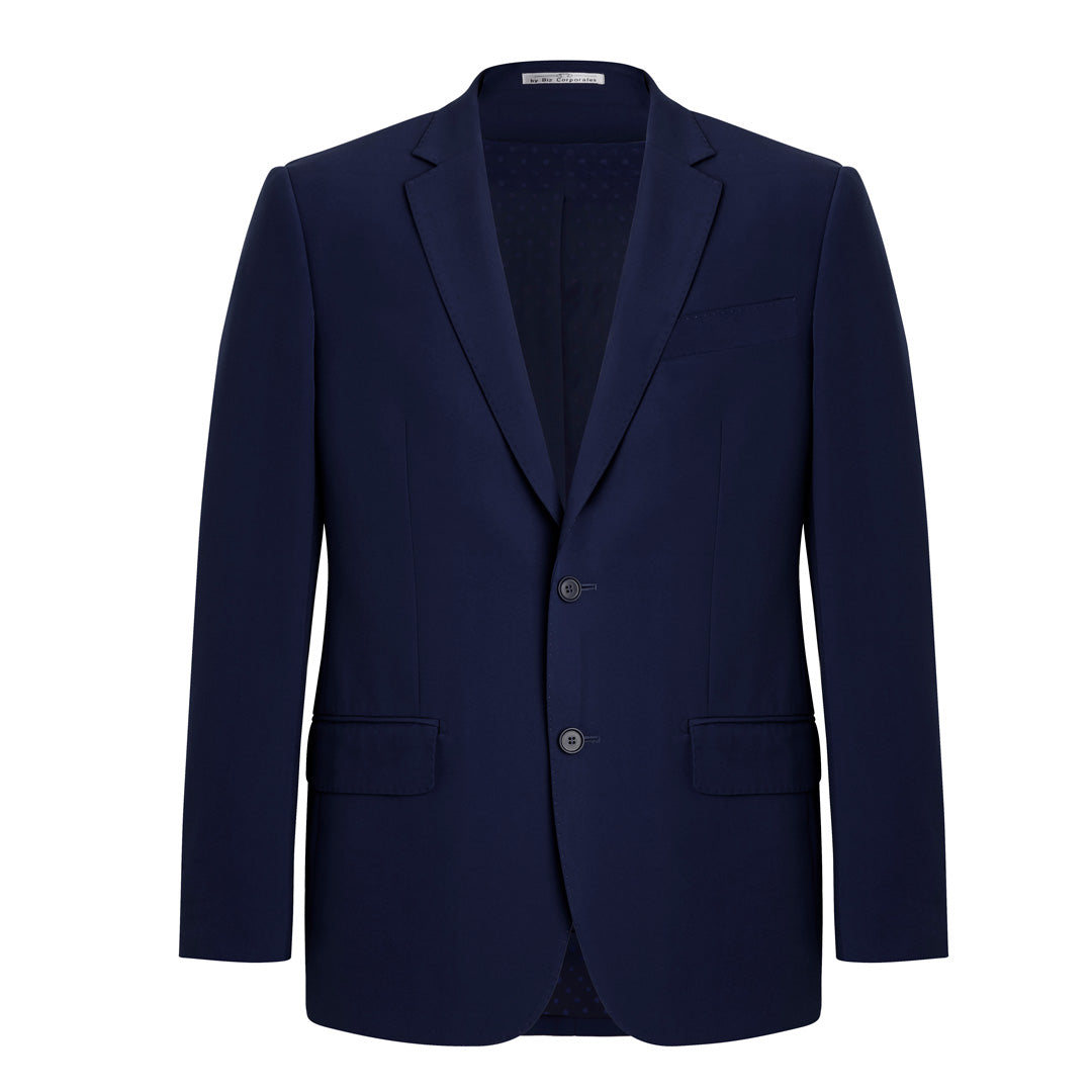 House of Uniforms The Siena 2 Button Jacket | Mens Biz Corporates Marine Blue