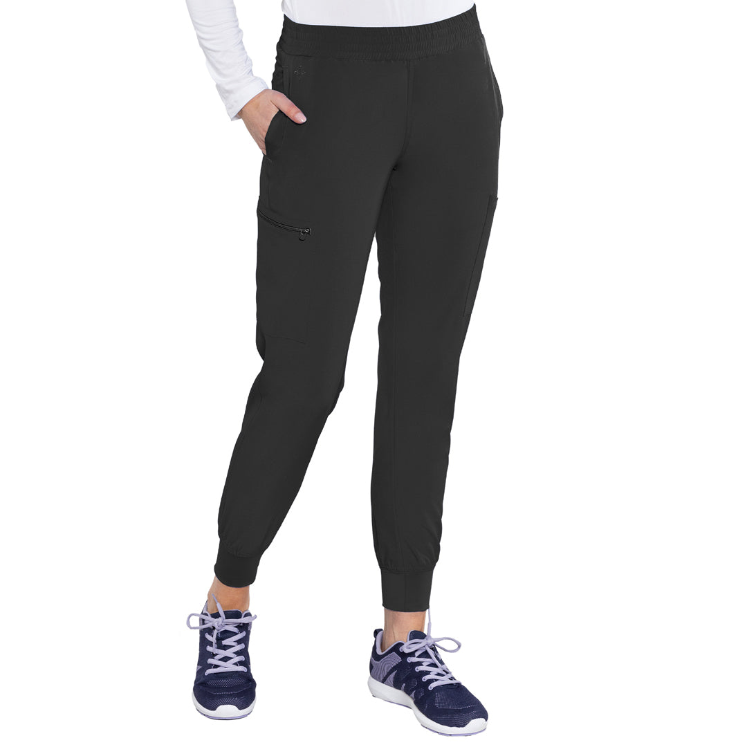 House of Uniforms The Energy Smocked Waist Jogger | Ladies | Regular Med Couture 