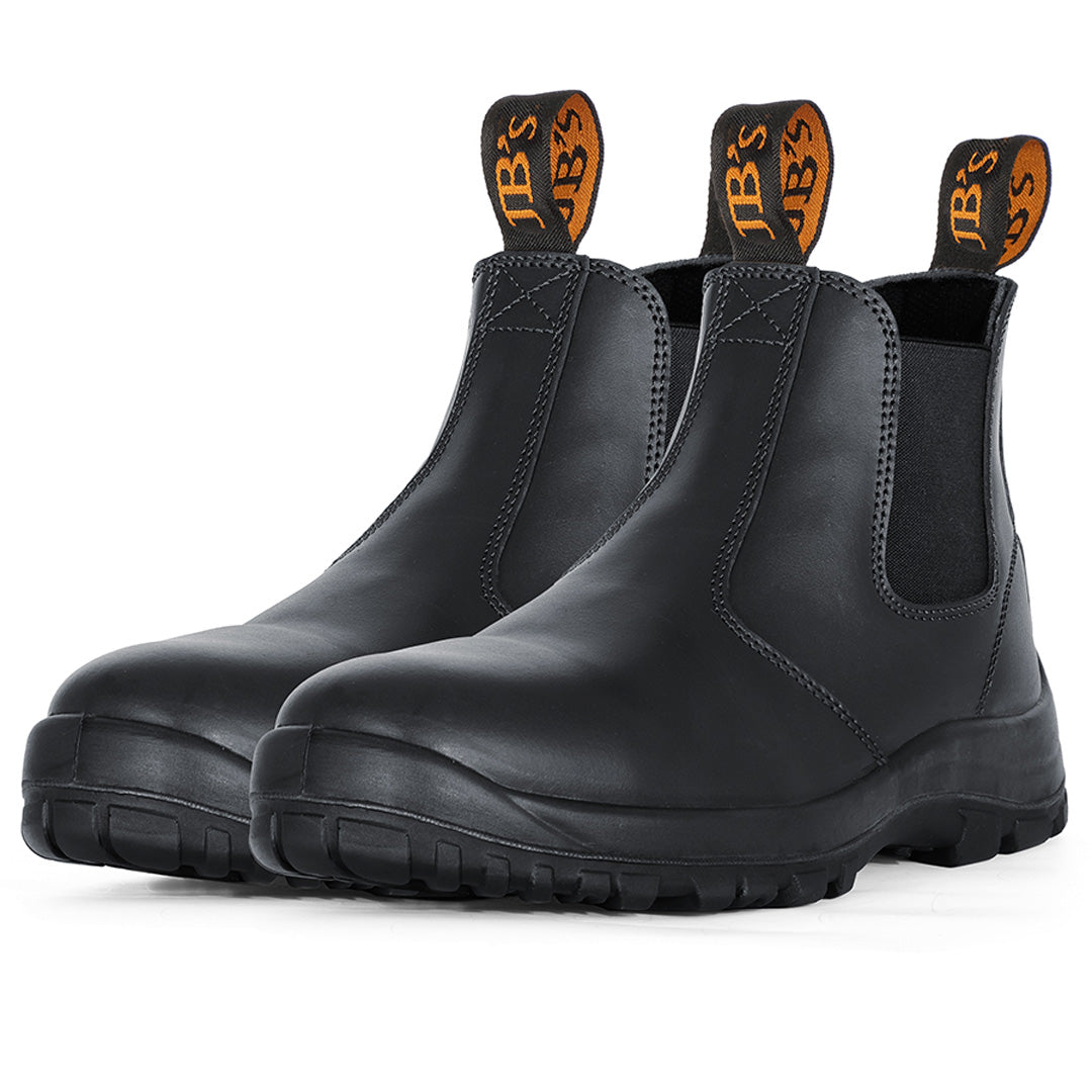 House of Uniforms The Traditional Soft Toe Boot | Adults Jbs Wear Black