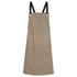 House of Uniforms The Brooklyn Apron | Cross Back Identitee Sage Green with Black Strap