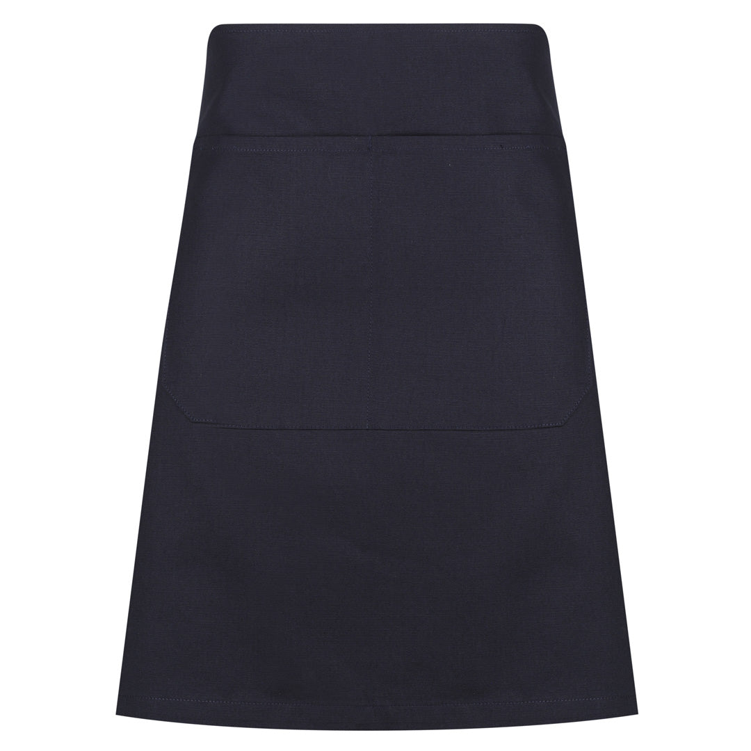 House of Uniforms The Jimmy Apron | Waist Identitee Navy with Natural Strap