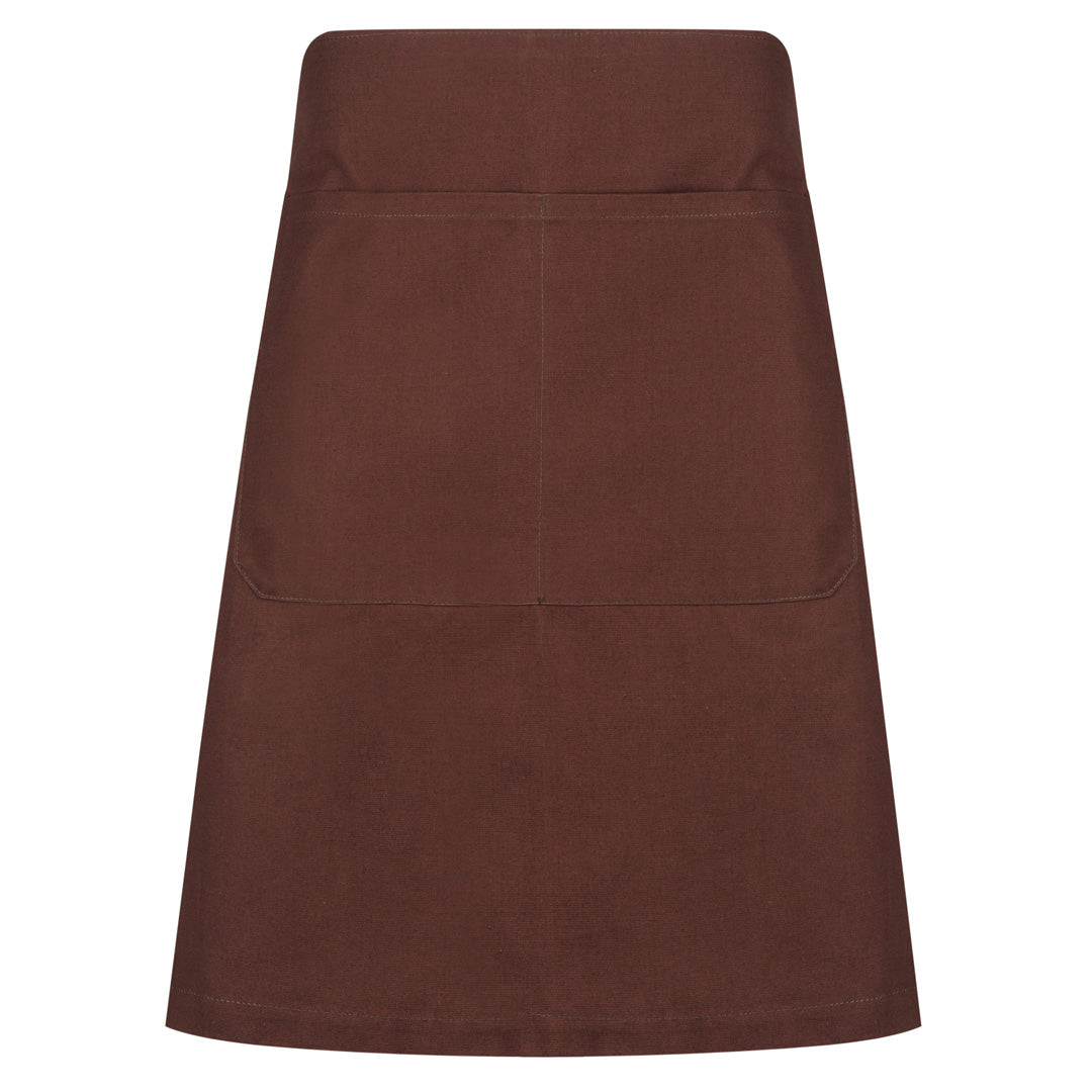 House of Uniforms The Jimmy Apron | Waist Identitee Chocolate with Chocolate Strap