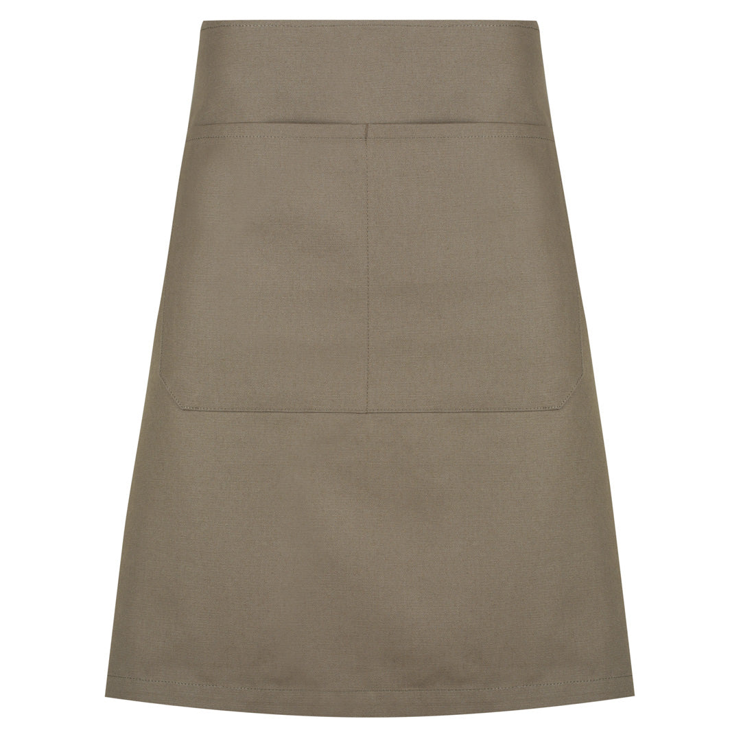 House of Uniforms The Jimmy Apron | Waist Identitee Sage Green with Black Strap
