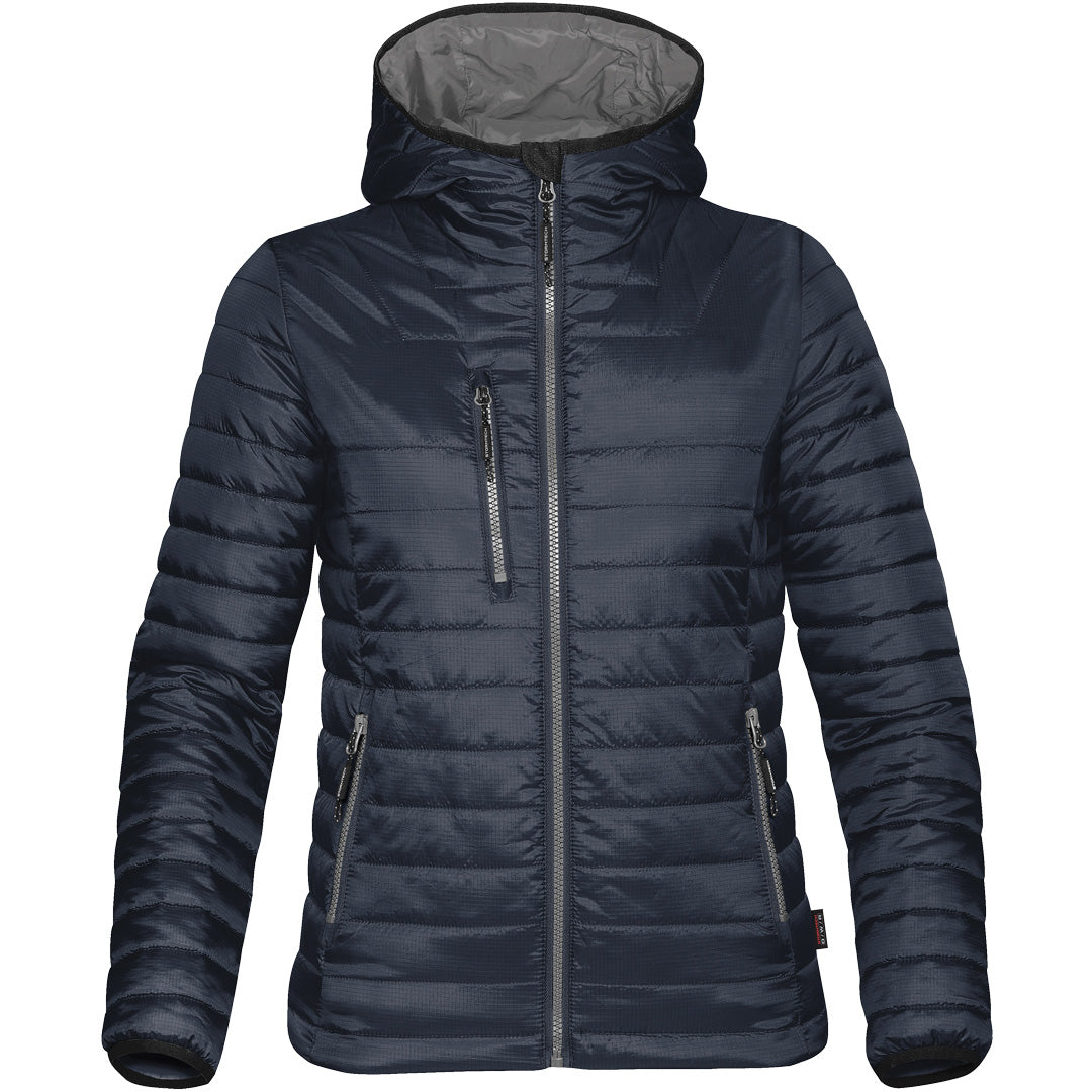 House of Uniforms The Gravity Thermal Jacket | Ladies | Stormtech Stormtech Navy/Charcoal