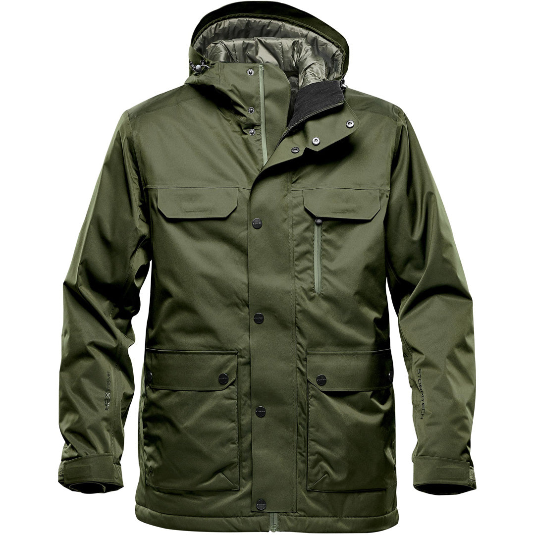 House of Uniforms The Zurich Thermal Jacket | Mens Stormtech Moss