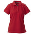 House of Uniforms The Avon Polo | Ladies | Short Sleeve James Harvest Red