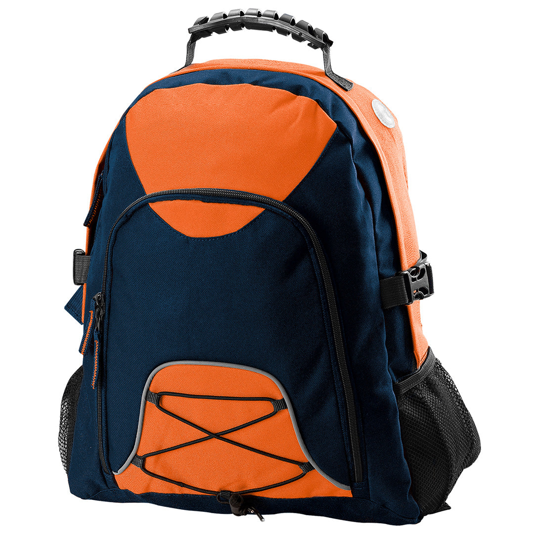 House of Uniforms The Climber Backpack Legend Orange/Navy