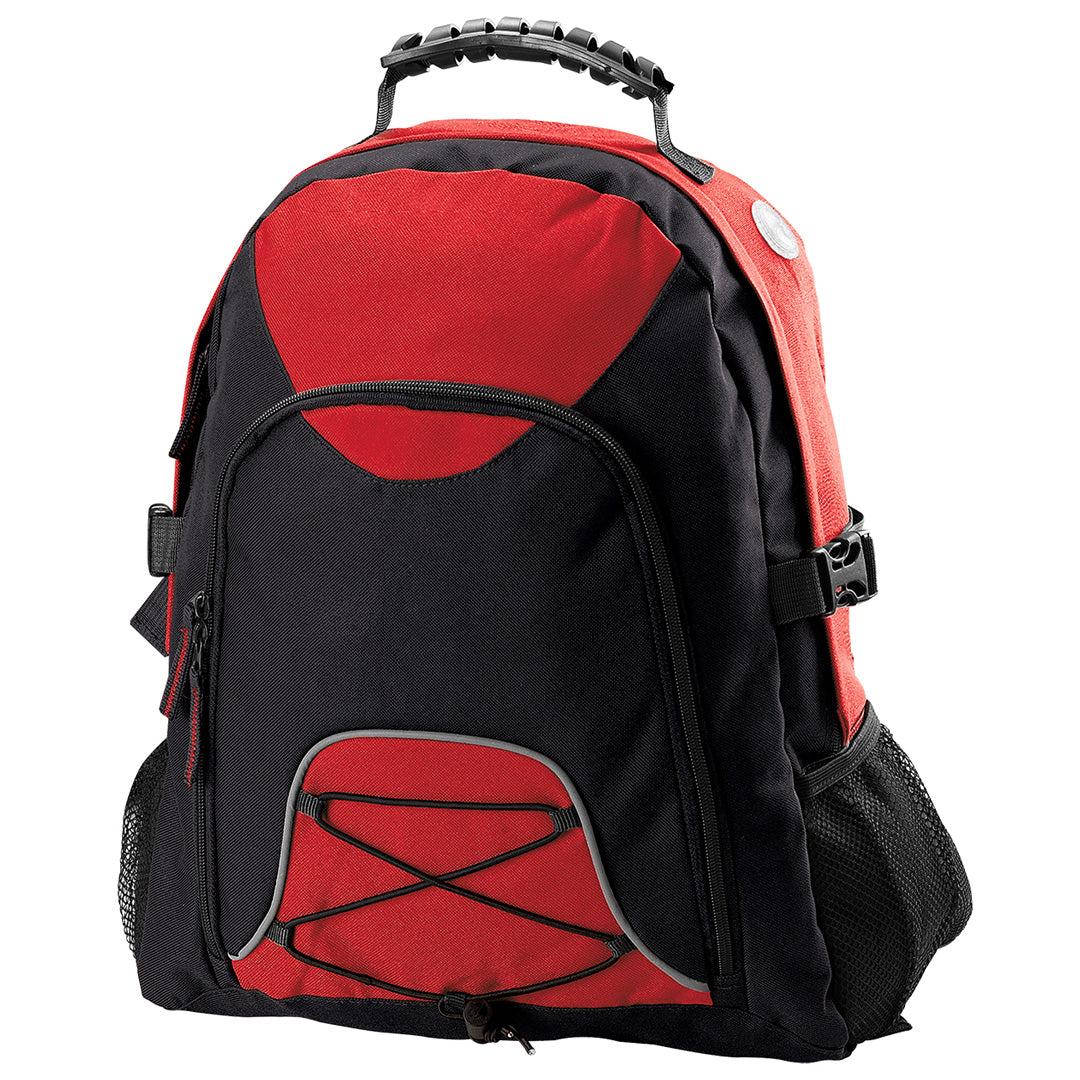 House of Uniforms The Climber Backpack Legend Red/Black