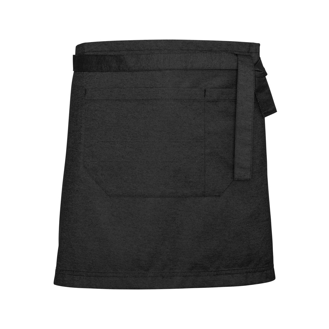 House of Uniforms The Urban Waist Apron | Adults Biz Collection Black