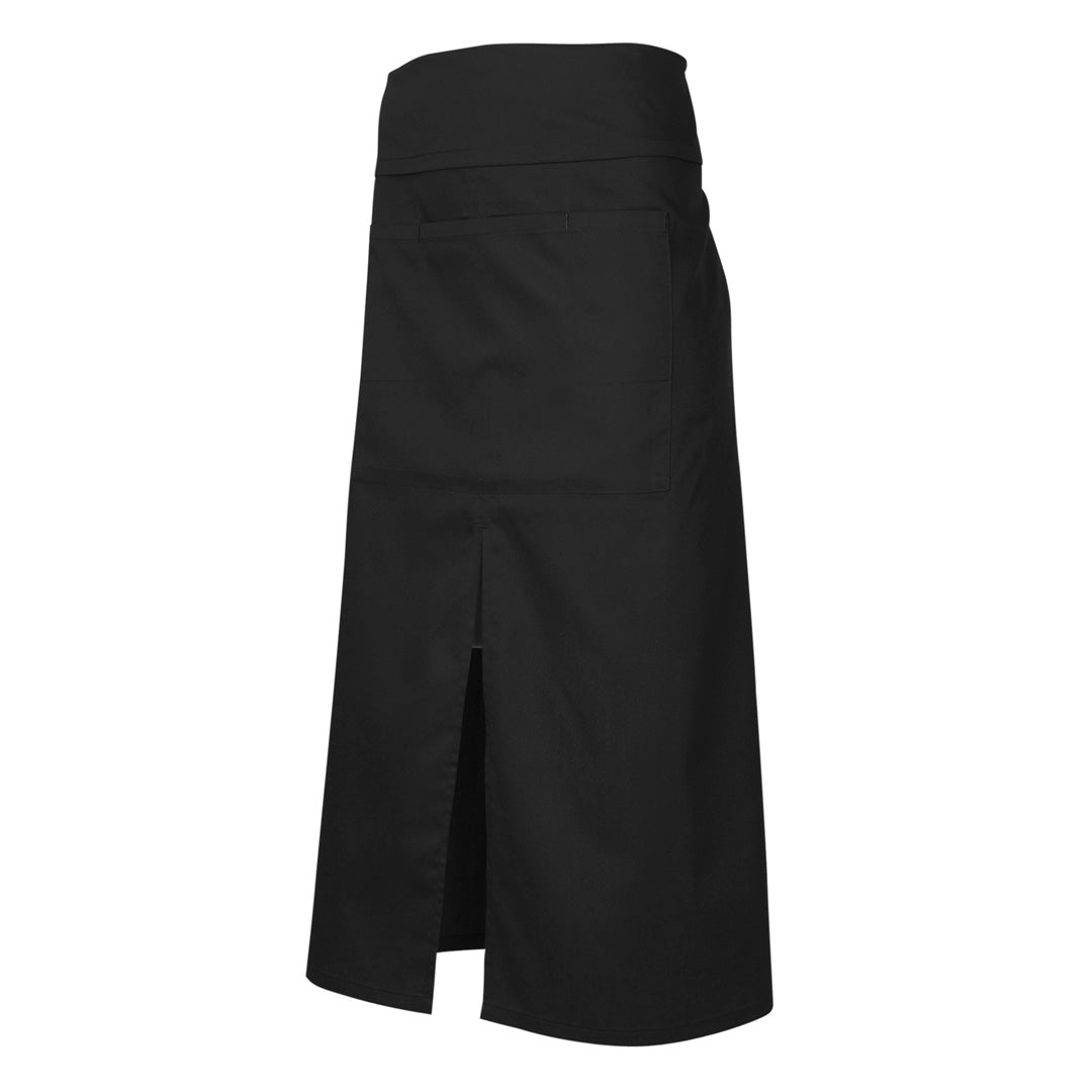 House of Uniforms The Continental Apron | Adults Biz Collection Black