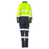 House of Uniforms The Taped Hi Vis Cotton Drill Overall | Ladies Bisley 