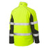 House of Uniforms The Taped Puffer Jacket with Stand Collar | Hi Vis | Mens Bisley 
