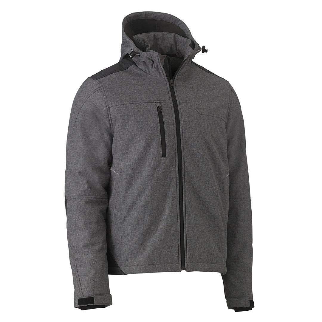 House of Uniforms The Shield Jacket | Flex & Move | Mens Bisley Charcoal