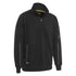 House of Uniforms The Work Fleece 1/4 Zip Pullover | Mens Bisley Black