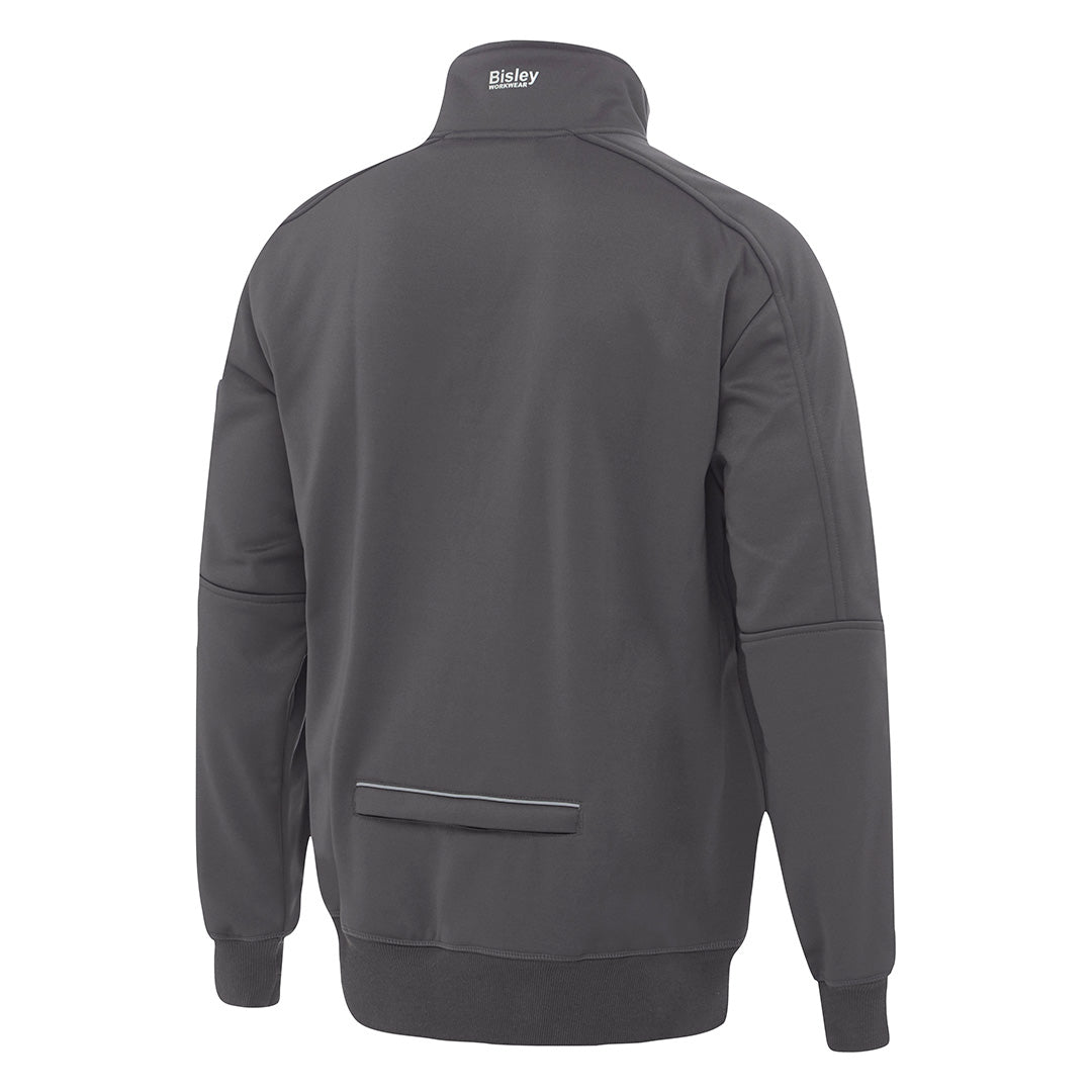 The Work Fleece 1/4 Zip Pullover | Mens | Charcoal back