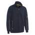 House of Uniforms The Work Fleece 1/4 Zip Pullover | Mens Bisley Navy