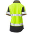 House of Uniforms The Two Tone Taped Hi Vis Polo | Short Sleeve | Ladies Bisley 
