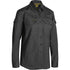 House of Uniforms The X Flow Ripstop Shirt | Ladies Bisley Charcoal