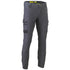 House of Uniforms The Flex and Move Cuffed Cargo Pant | Mens Bisley Charcoal