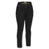 House of Uniforms The Mid Rise Stretch Cotton Pant | Ladies Bisley Black