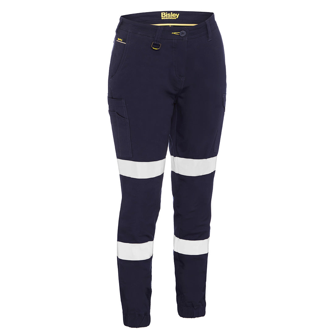 House of Uniforms The Taped Cuffed Pant | Ladies Bisley Navy