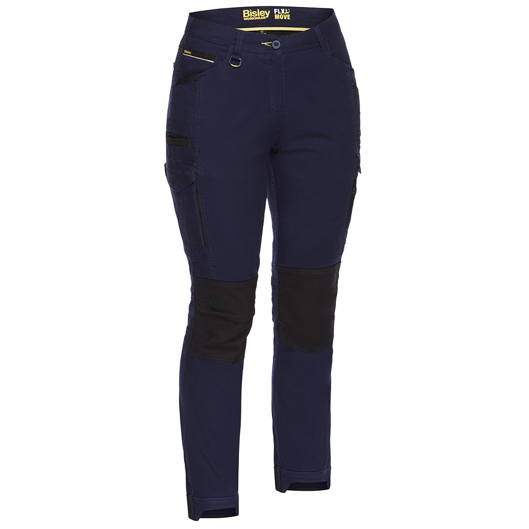 House of Uniforms The Flex and Move Cargo Pant | Ladies Bisley Navy