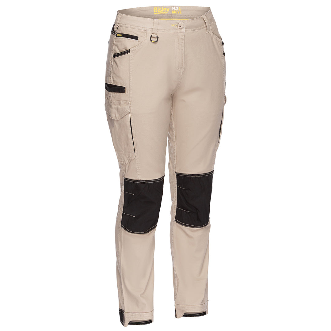 House of Uniforms The Flex and Move Cargo Pant | Ladies Bisley Stone