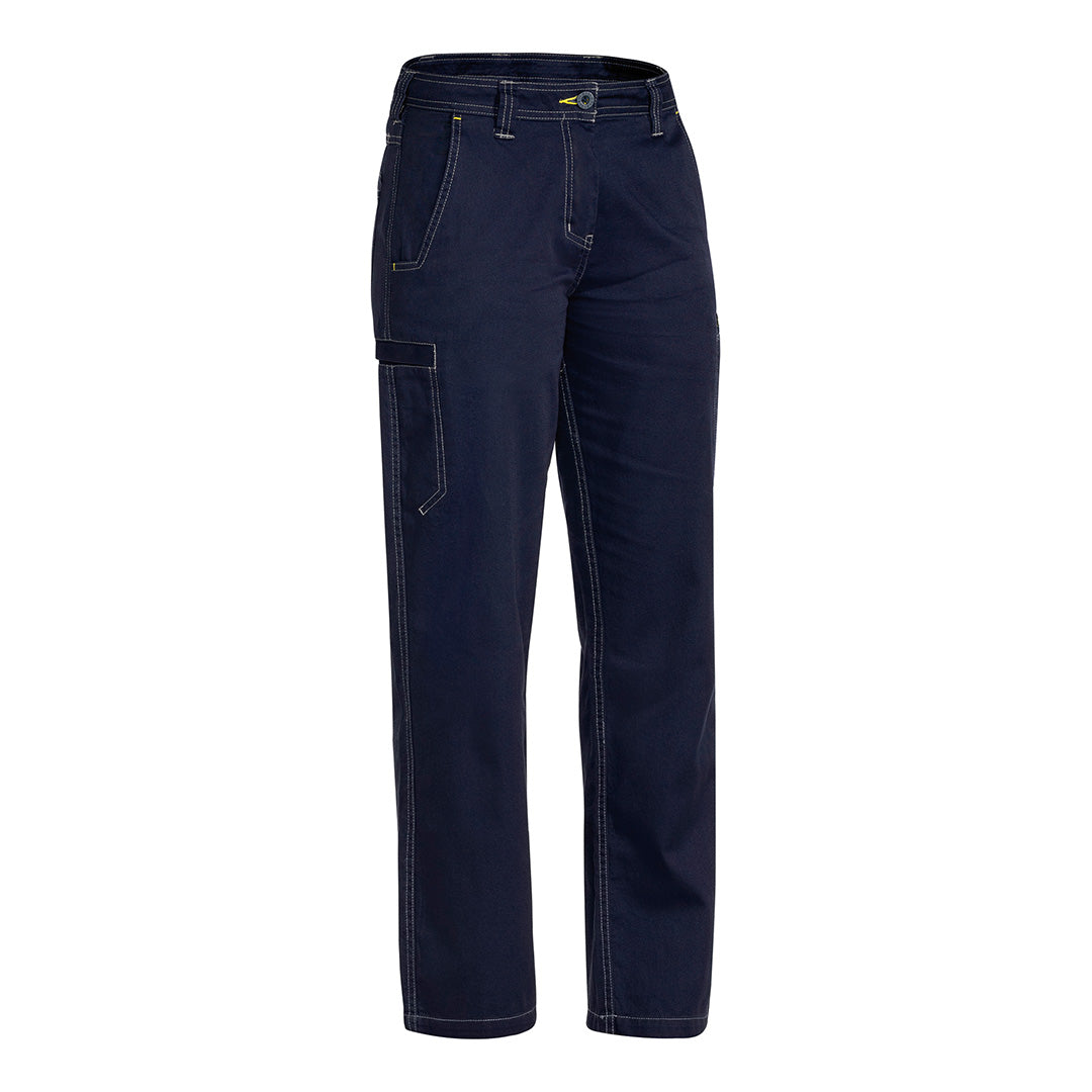 House of Uniforms The Cool Lightweight Vented Pant | Ladies Bisley Navy