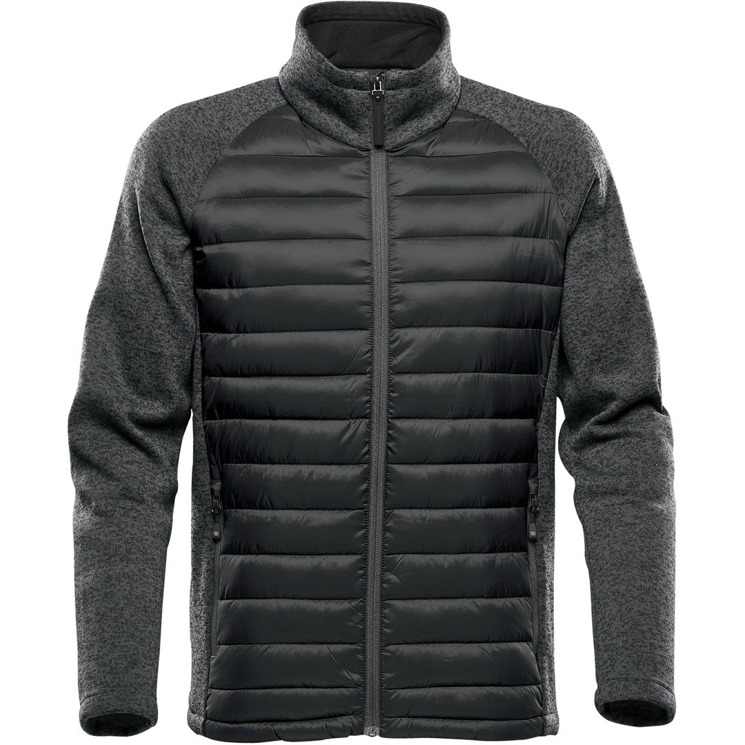 House of Uniforms The Aspen Hybrid Jacket | Mens Stormtech Black