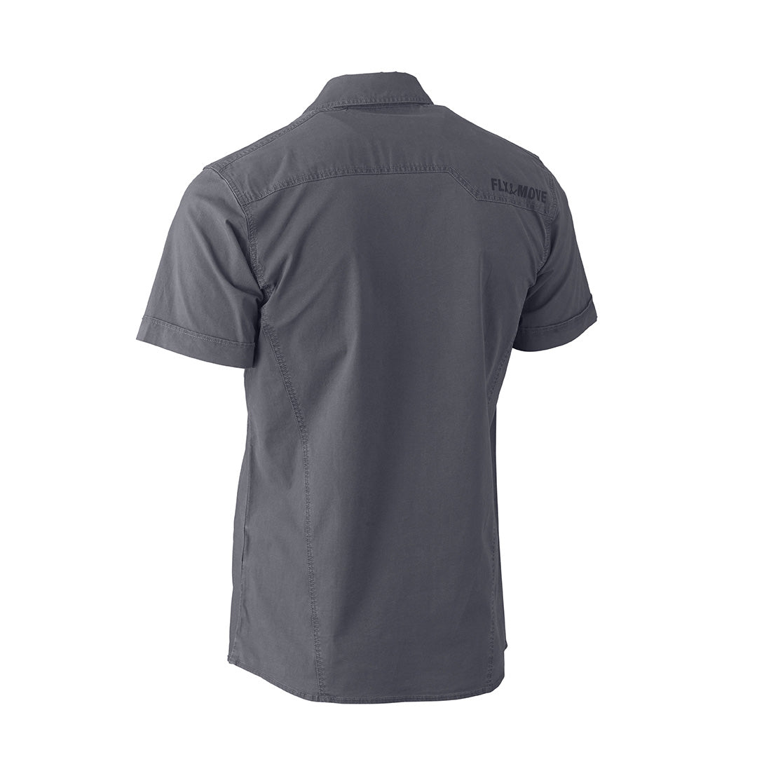House of Uniforms The Flex and Move Utility Shirt | Short Sleeve | Mens Bisley 